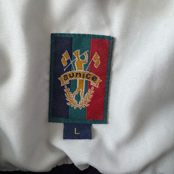 Sunice - Blue and White Pull Over Golf Windbreaker Jacket - Picture 10 of 15